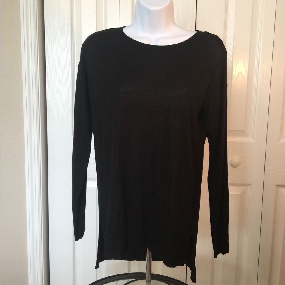 Small Black Cozy Sweater by Philosophy! NWT